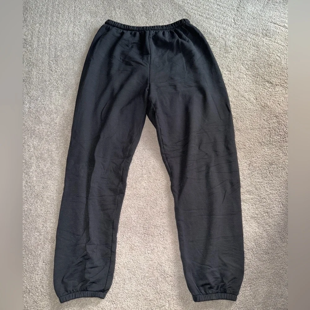 Aerie fleece lined Black Sweatpants - Picture 1 of 4